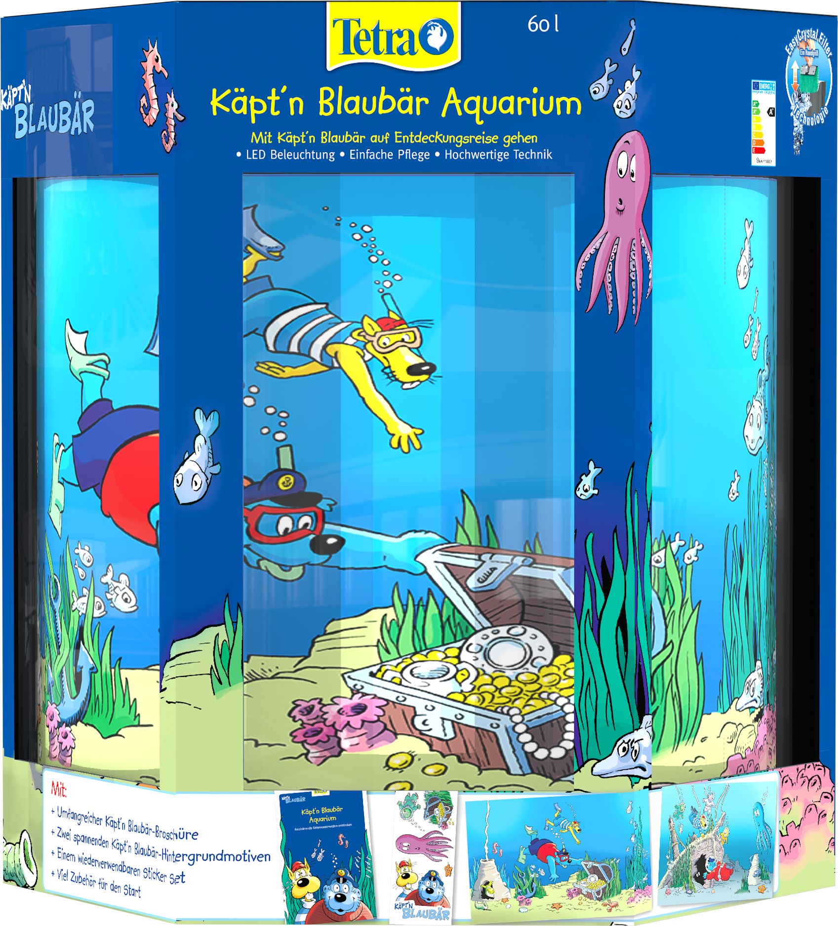 Käpt’n Blaubär Aquarium von Tetra