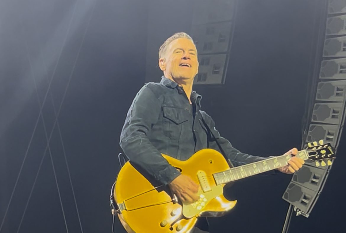 Bryan Adams live: Ein Tour-Tagebuch in Bildern